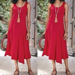 Soft Surroundings Mathilda Dress sz. 2X. New unopened package. RED!